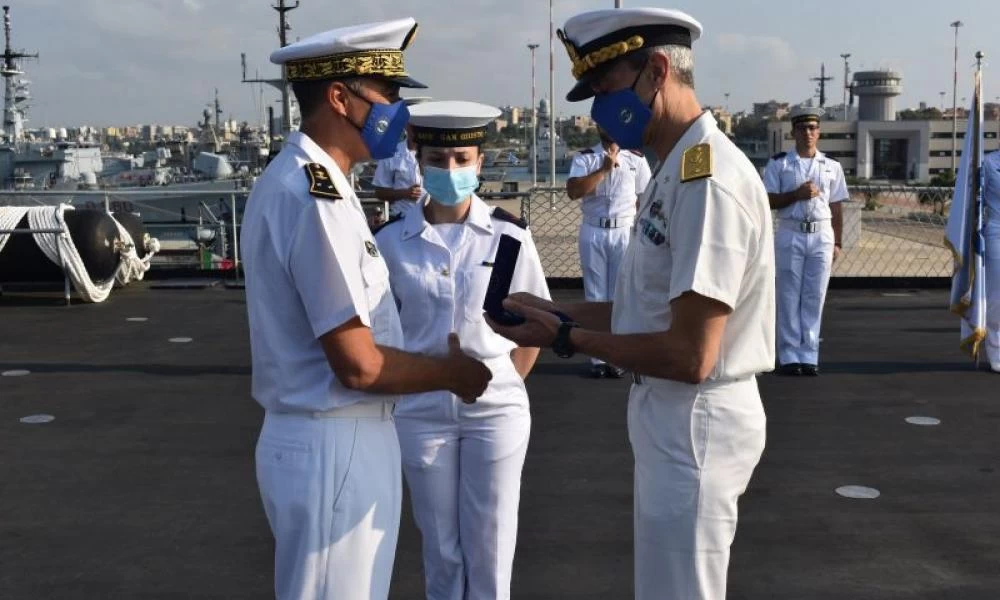 Παράδοση καθηκόντων Διοικητή Εν Πλω της Επιχείρησης «IRINI» από την Ελλάδα